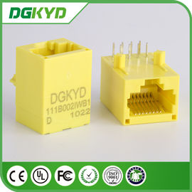 Gelbe Basis der Farbe100 - TX Unshielded Rj45 modularer Jack DGKYD111B002IWB1D