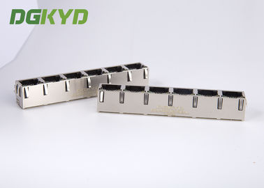 KRJ-56S8P8C1X6YGNL schirmte 1 x 6 Buchse multi Rj45 der Hafen-Rj45 mit LED ab