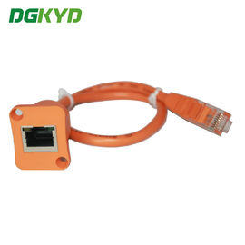 M3 Schraube LED zu flecken-Kabel-Platten-Berg-Ethernet-Erweiterungs-Kabel des Stecker-Rj45 Verbindungs