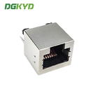 DGKYD52T1188GWA1DB4078 Ethernet Socket 8P8C Connector Horizontal 180° Interface No Light Strip Shield