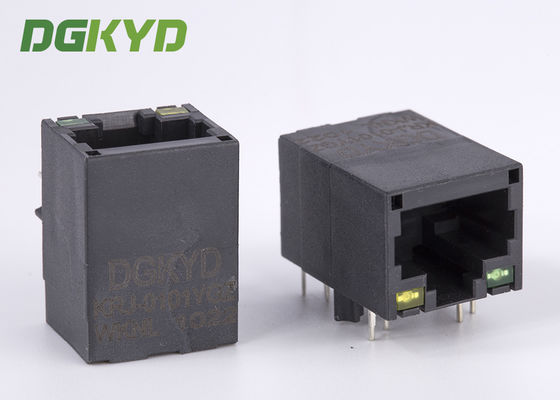 IEEE802.3u 10 / 100 BASE Network RJ45 Modular Connector With Power Over Ethernet