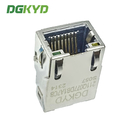 DGKYD211Q077DB1A7CBS057 Standard Single Port SMD 1 X 1 Low Profile RJ45 Modular Jack