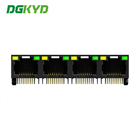 DGKYD561488JB1A1DY1027 Female Rj45 Connector With Light All Plastic Without Transformer Network Interface