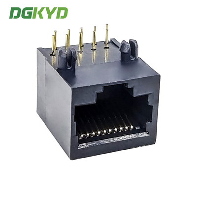 DGKYD5621K1111IWA1DY4 RJ45 interface 10P10C connector plastic lightless communication interface direct insertion