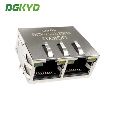 RJ45 network port connector with built-in 2.5G integrated transformer DGKYD312Q340DB2A4DN2