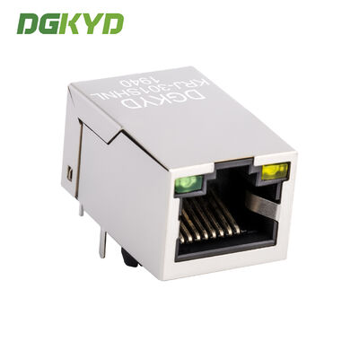 KRJ-301SHNL Single Cell RJ45 Transformer 100Mbps Integrated Ethernet Filter Crystal Head Ethernet Cable Interface