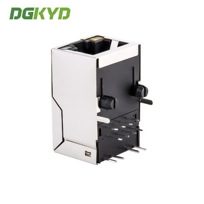RJ45 connector 100Mbps integrated Ethernet filter crystal head interface industrial grade network interface DGKYD311B054AA2A4DN