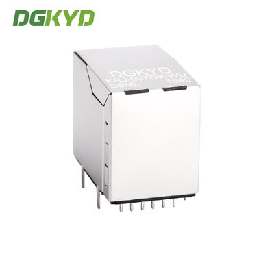 RJ45 with USB 2.0 socket 100Mbps integrated filter without light strip shielding KRJ-007DWWUSBNL