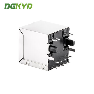180-Degree Vertical RJ45 Transformer with POE+ 10/100 Mbps Network Interface DGKYD511B178AC2A8DP