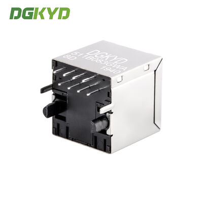 RJ45 network port connector 100Mbps integrated transformer vertical network port DGKYD511B083GWA8D