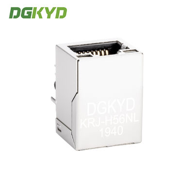 Right Angle CAT5e RJ45 Ethernet Connector with LED and Network Filter for High Performance Networking