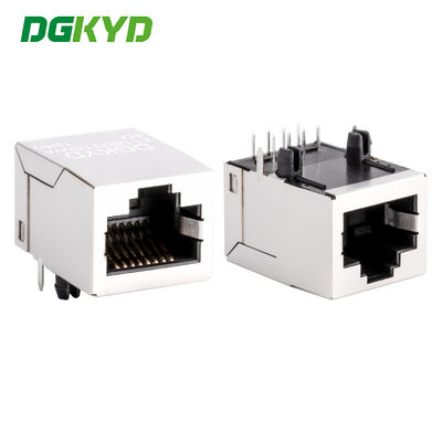 RJ45 connector 100Mbps integrated transformer crystal head Ethernet interface DGKYD211B031GWA4D