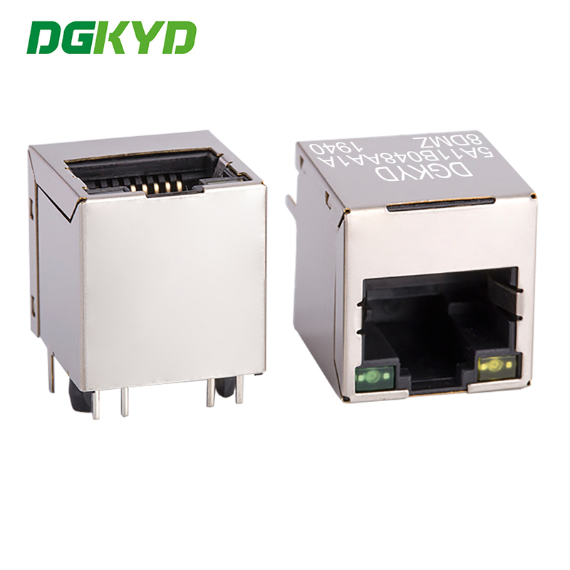 RJ45 100Mbps Ethernet socket 8P8C module with compact window surface DGKYD5A11B048AA1A8DMZ