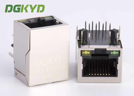 Megabit China-Lieferanten-Cat5 integrierte magnetische Buchse des Verbindungsstück-RJ45