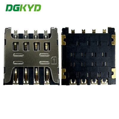Mikrokartenträger SIM-Schubladen-Stil 1.5H 8P Telefonkartenhalter TF SIM CONNECTOR DGKYDSIM15H8A6A2Y3WSC286