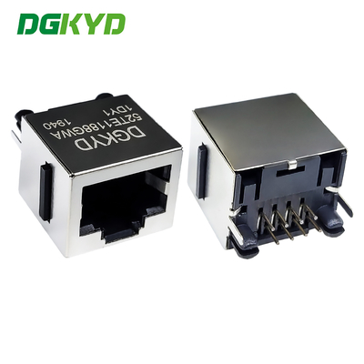 180° vertikale Schnittstelle RJ45-Anschluss ohne Lichtstreifen-Schirmung Netzwerkanschluss DGKYD52TE1188GWA1DY1