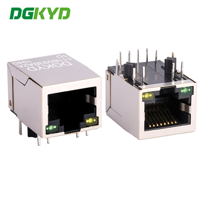 RJ45 Ethernet-Anschluss, Einzelanschluss, alles inklusive mit Lichter, 8PIN DIP mit Filter DGKYD111B093BA2A1D
