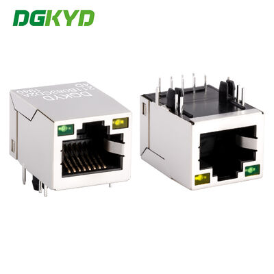 RJ45 100 Mbit/s Ethernet-Port-Steckverbinder mit integriertem Transformator und Abschirmung DGKYD211B083CD2A4D