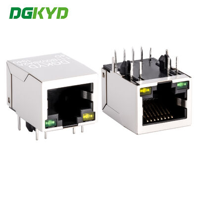 RJ45 Ethernet integrierter 100 Mbit/s-Anschluss, horizontal, Buchse DGKYD111B002BA2A4D
