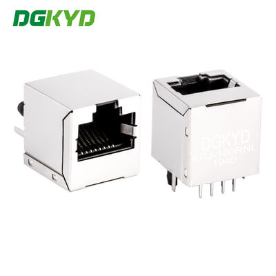 Vertikaler Eingang 100 Base-tx RJ45 LAN Jack Hochleistungskommunikation IEEE 802.3 KRJ-180RNL