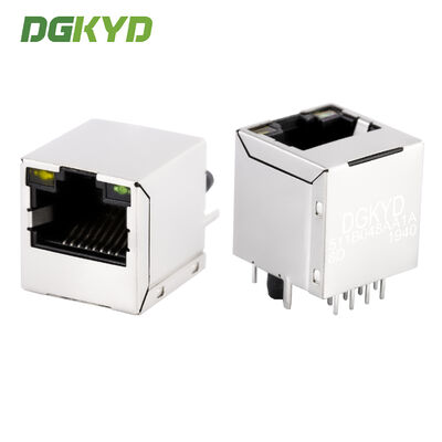 100 MHz integrierte Filterung durch Loch RJ45 integrierte Transformator 8P8C DGKYD511B048AA1A8D