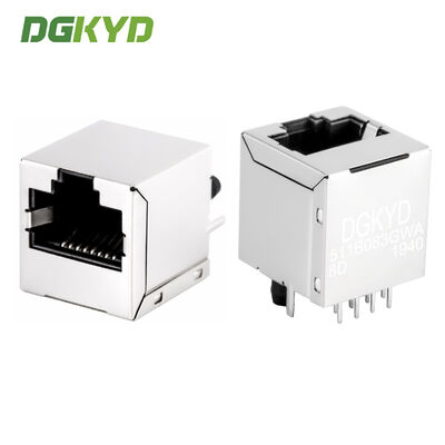RJ45 Netzwerkanschluss 100 Mbps integrierter Transformator vertikaler Netzwerkanschluss DGKYD511B083GWA8D