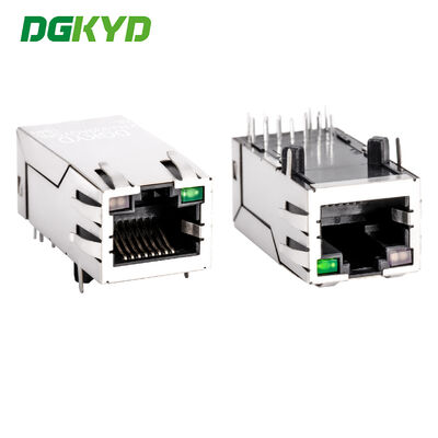 KRJ-339AGYGNL RJ45 Gigabit-Konnektor Kommunikationsnetzwerk Port Socket 33 Lange Schnittstelle