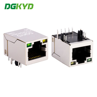 Industrieller Gigabit-RJ45-Ethernet-Anschluss mit eingebauter Magnetik für Hochleistungsnetzwerke
