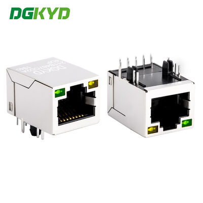 Industrietauglicher 100Mbps RJ45-Stecker mit Lichtleistenfilter und Transformator