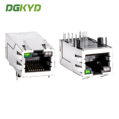 Modularer RJ45-Anschluss mit integriertem Ethernet-Filter für Netzwerkanwendungen von 100 Mbps