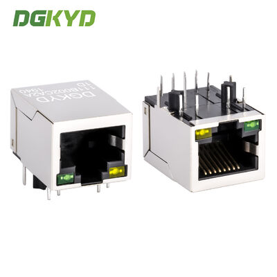 100Mbps RJ45-Anschluss mit integriertem Transformator und abgeschirmtem industriellem Netzwerkanschluss