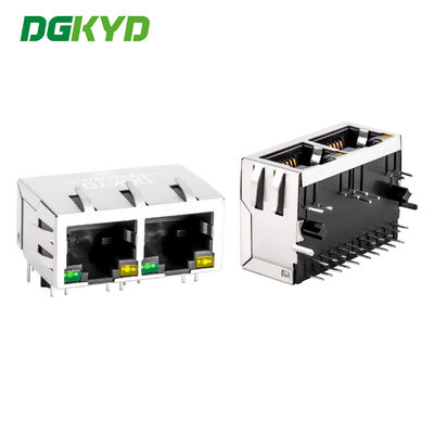Industrietauglicher RJ45-Stecker mit 6u-Vergoldung für Gigabit Ethernet
