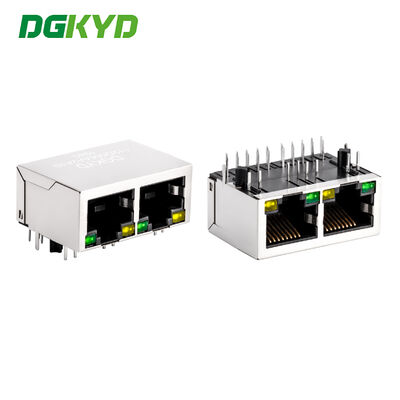 Geschirmter RJ45-Stecker 8P8C Gigabit Modular Jack für industrielle Netzwerkports