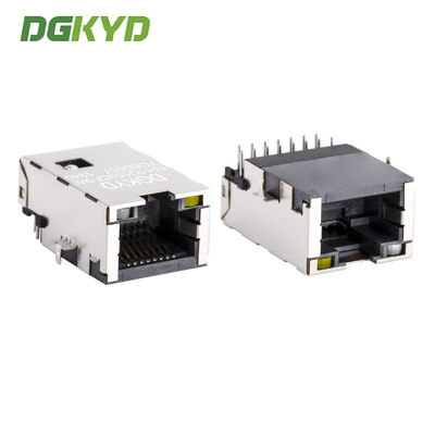RJ45-Anschluss mit Gigabit-Integriertem Transformator und Goldplattierung 6U