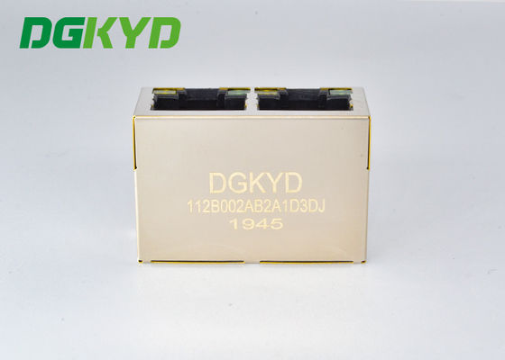 Hafen RJ45 modularen Jacks 100M BASE-T 1x2 2