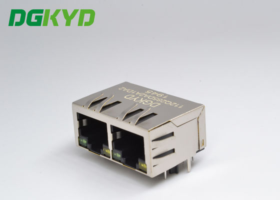 Ethernet-Verbindungsstück 10P8C 2.5G RJ45 mit Lampen-Gurt-Flügel-Transformator